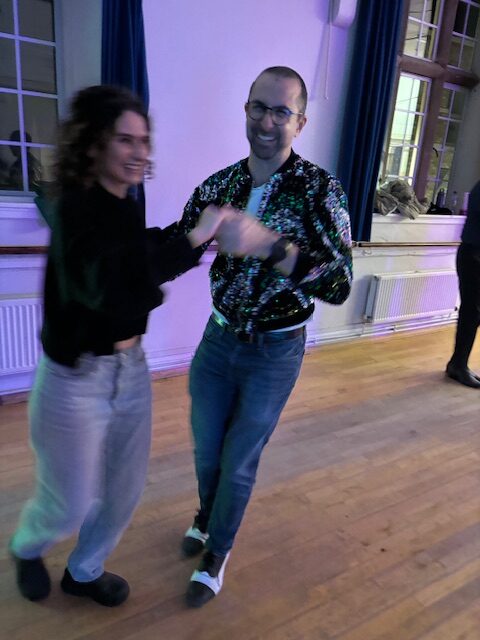 beginners at OnSalsa class Oxford
